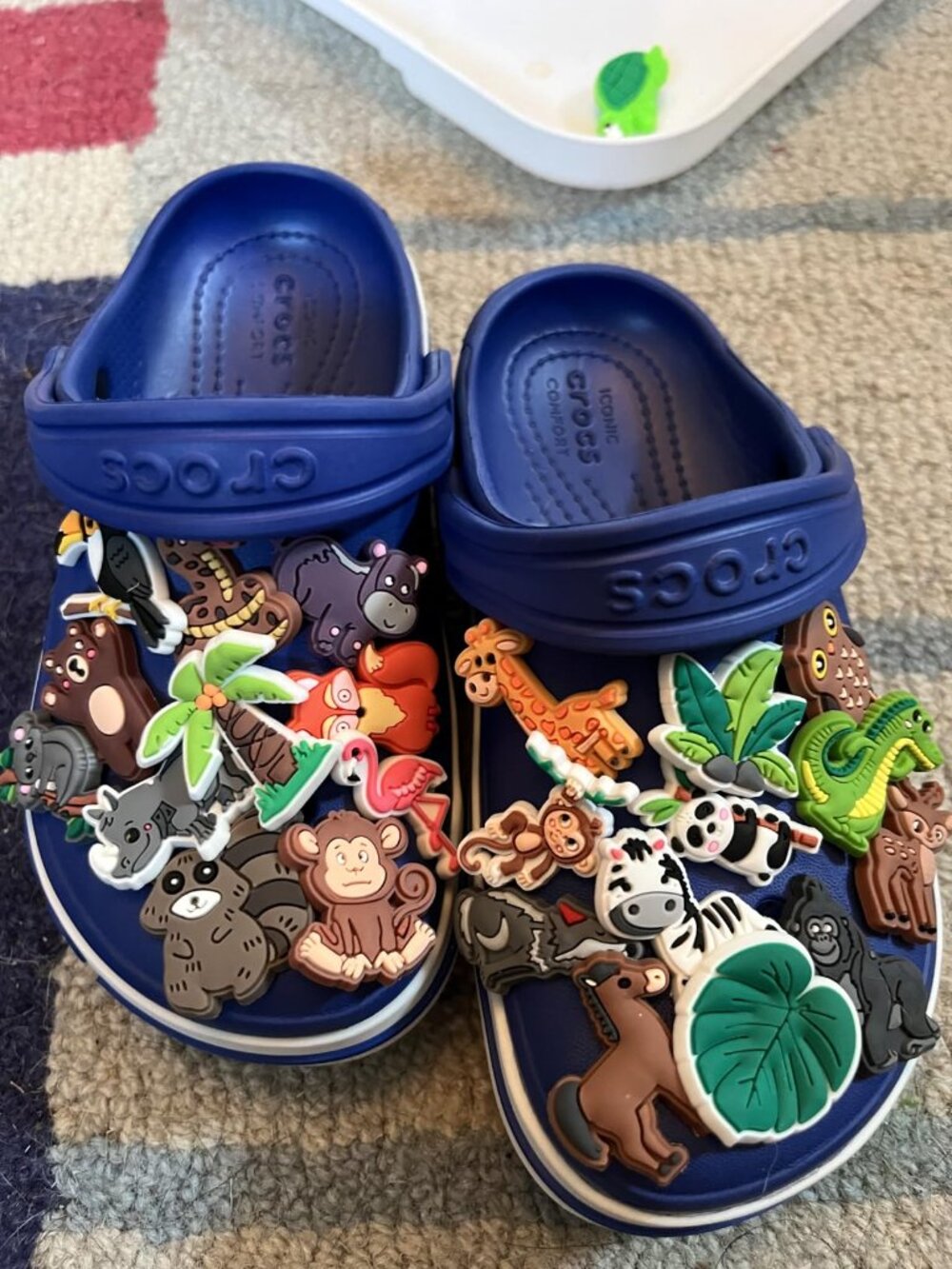 27 Pcs SHOE‎ CHARMS Jungle Animal Croc